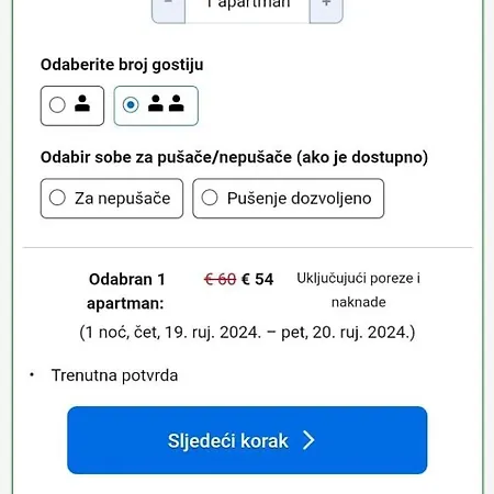 Otocac-lela Lägenhet